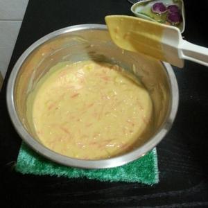 玉米胡萝卜甜饼的做法 步骤5
