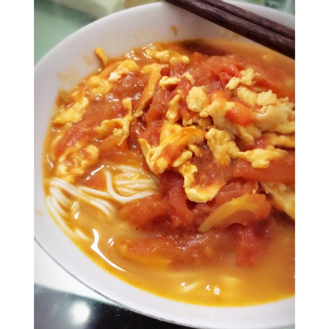 (外婆真传)西红柿打卤面