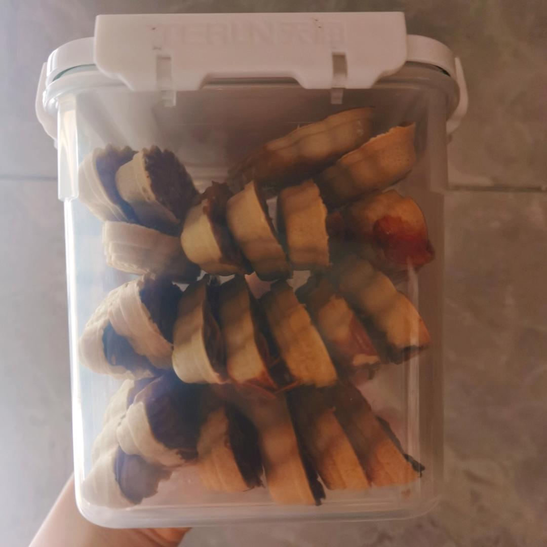 视频🚢一次搞定3种口味｜焦糖坚果糯米船｜不测温，不冷冻｜低糖｜简单｜0难度