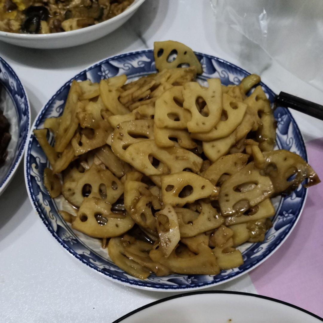 最简单味道惊艳的糖醋藕片