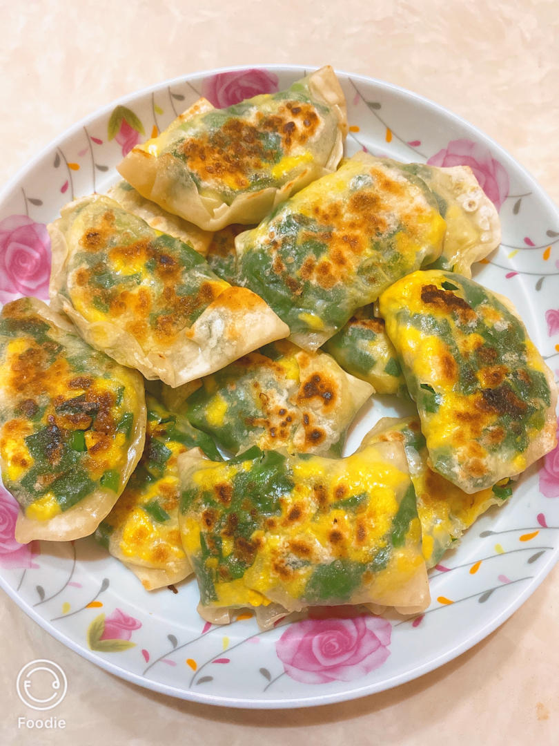 饺子皮版韭菜盒子