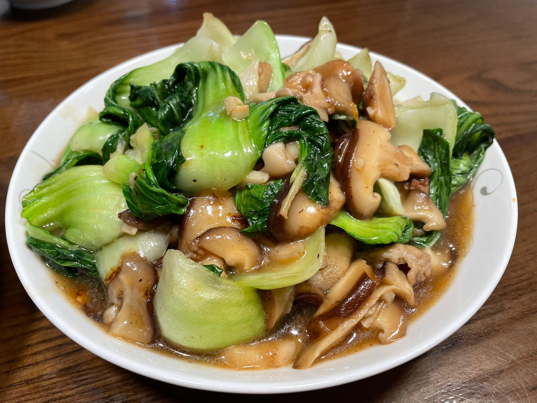 香菇油菜（简单快手）