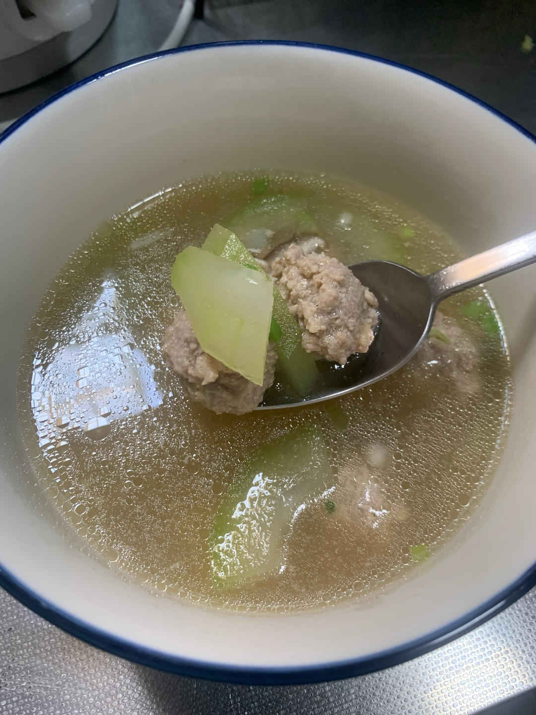 夏天不可错过的家常味--冬瓜丸子汤
