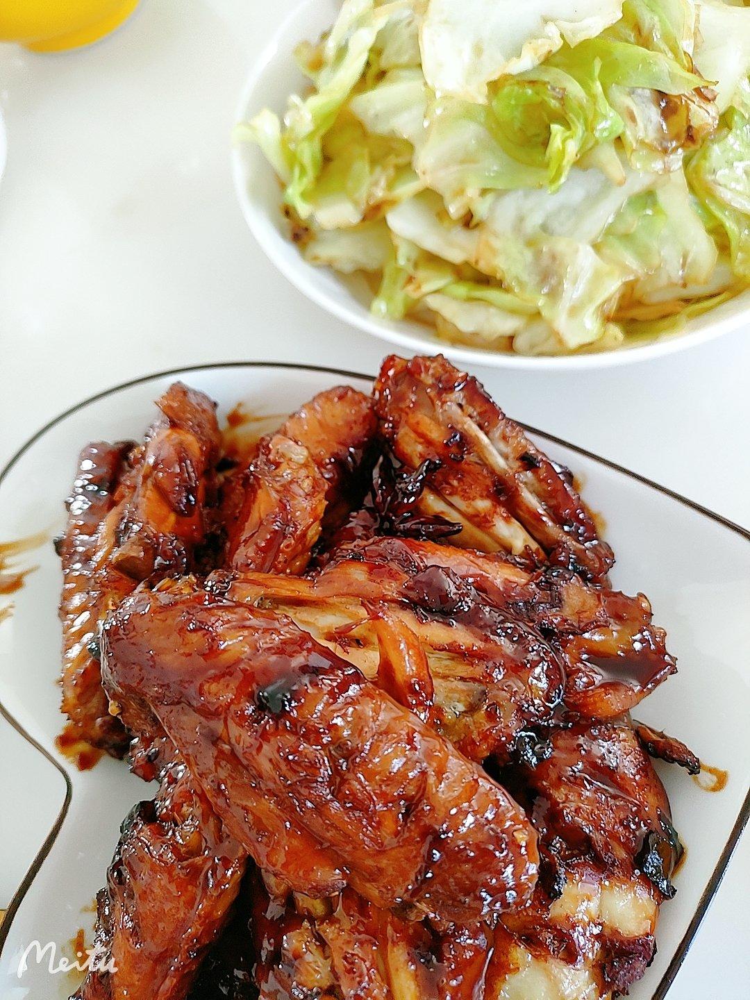 一学就会的超级简单的可乐鸡翅