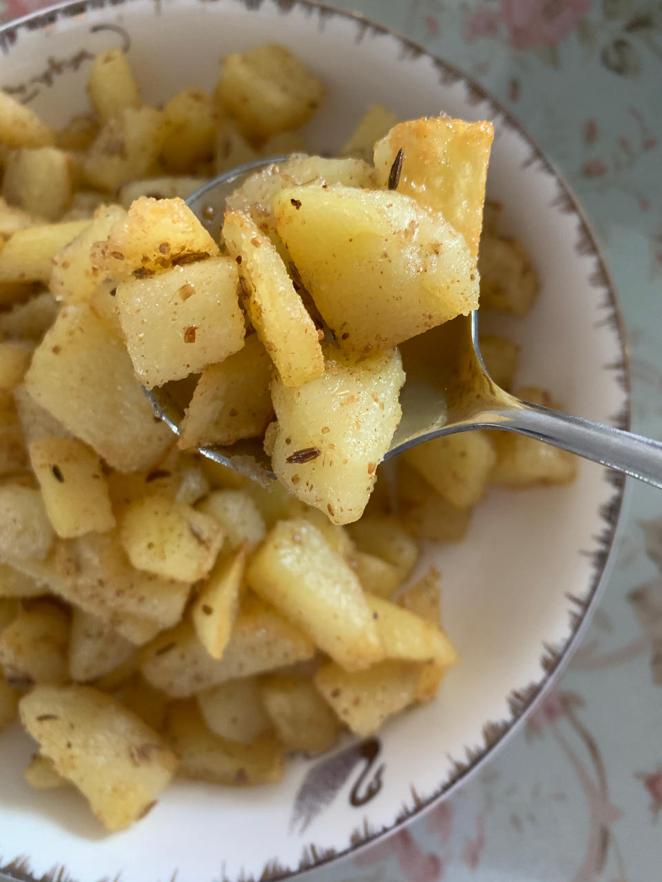 干煸孜然土豆丁