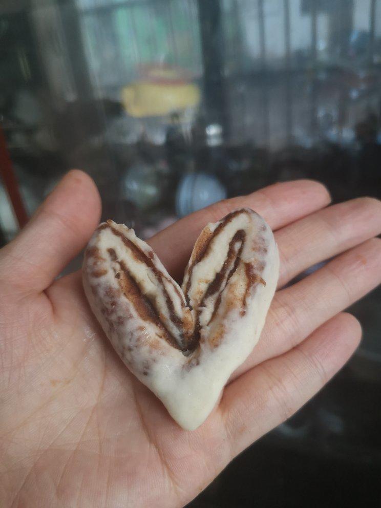 好看又好吃的心❤豆沙包