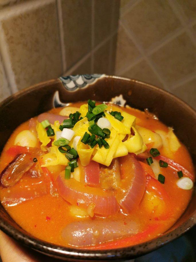 韩式辣炒年糕（or网红芝士套路之芝心年糕）