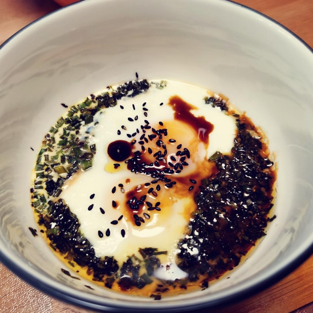 葱油蒸鸡蛋