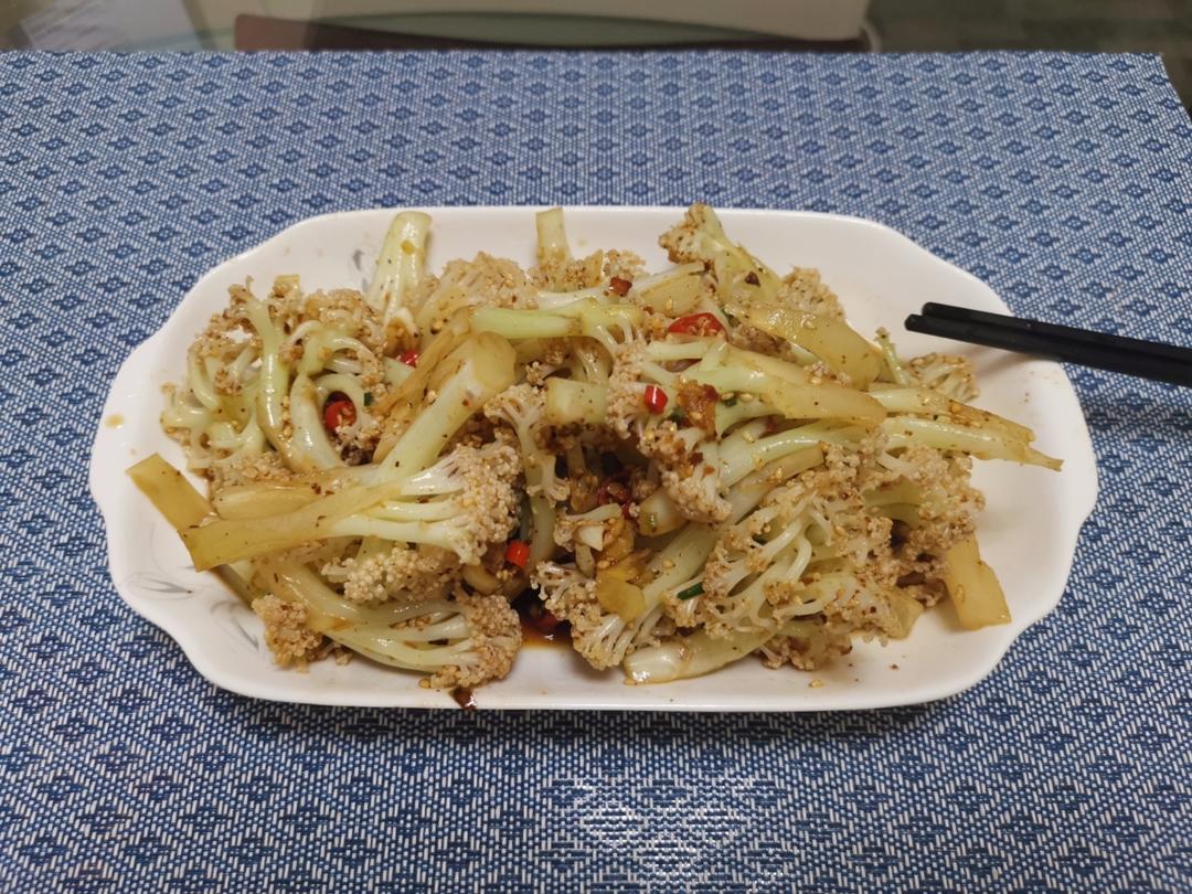 花菜别在炒了✅这样做不仅好吃还减脂