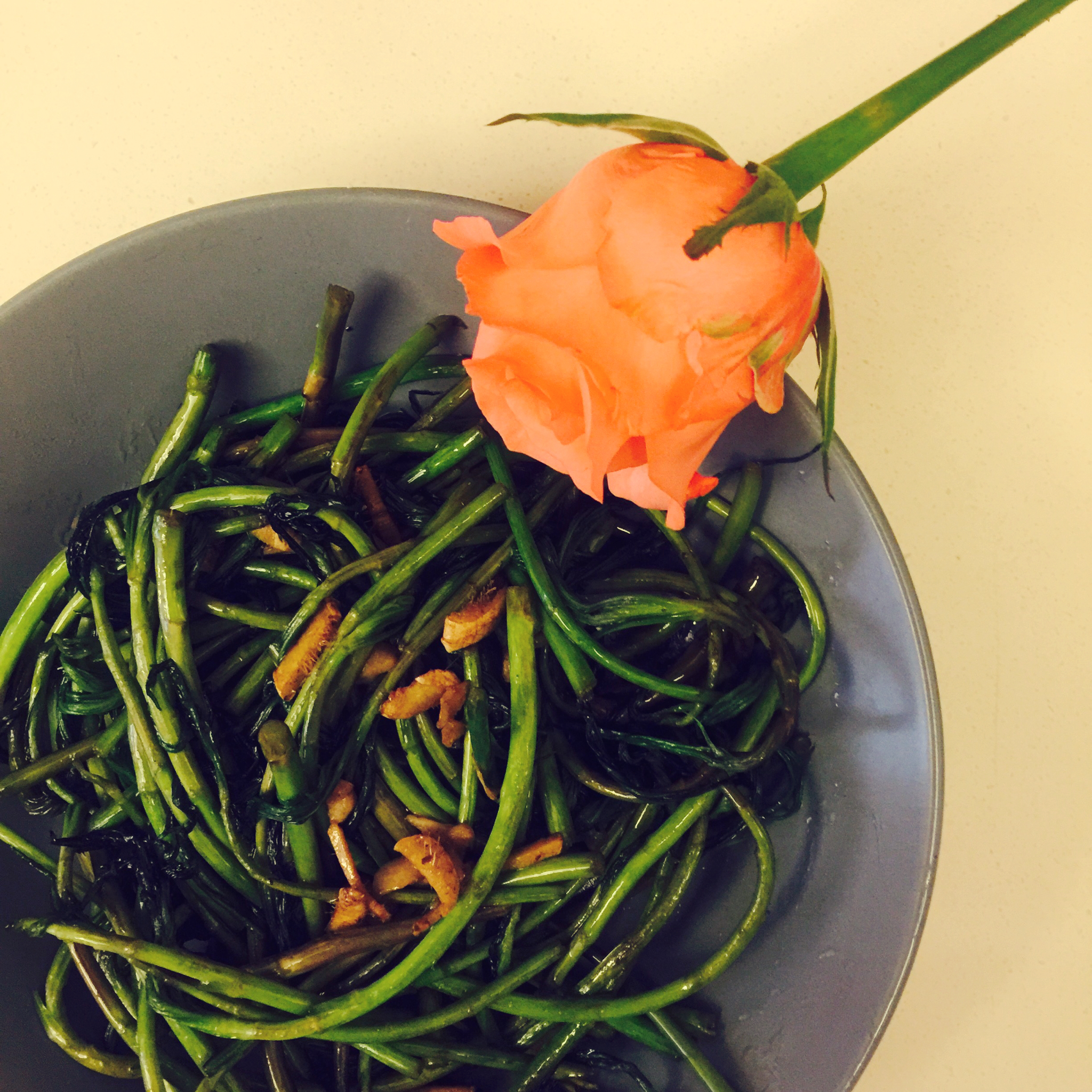 董太的私方菜--清炒芦蒿