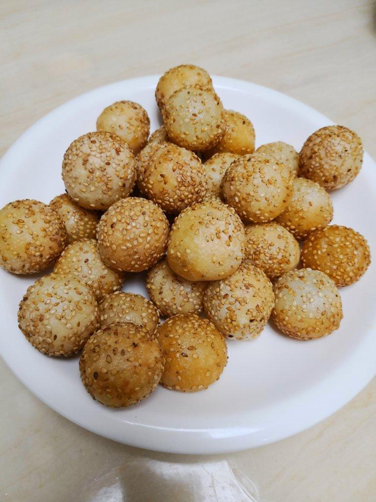 自制空心麻圆