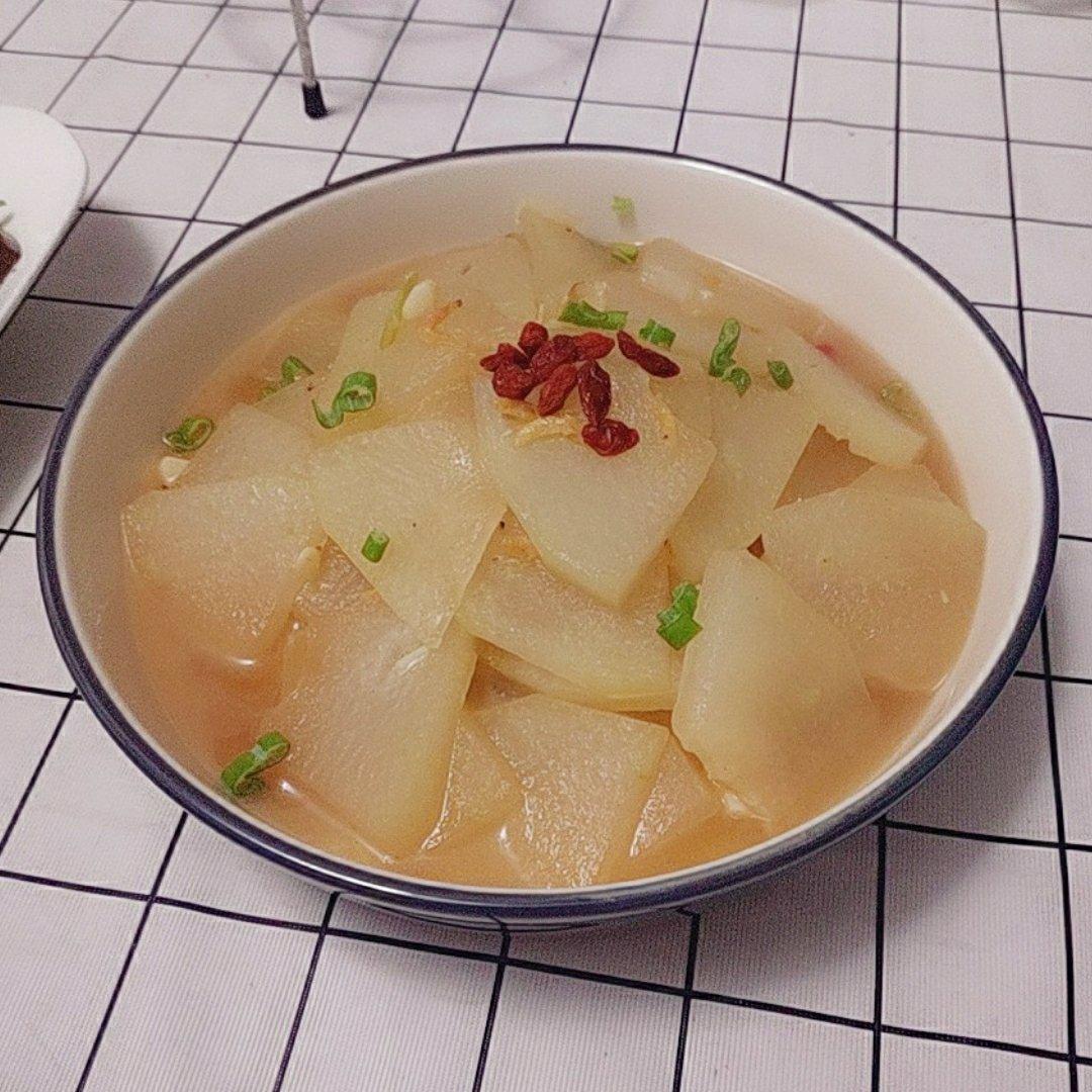 虾皮炒冬瓜