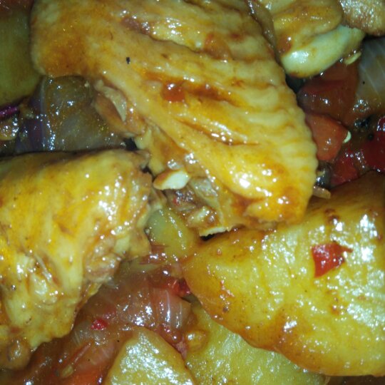 土豆烧鸡翅