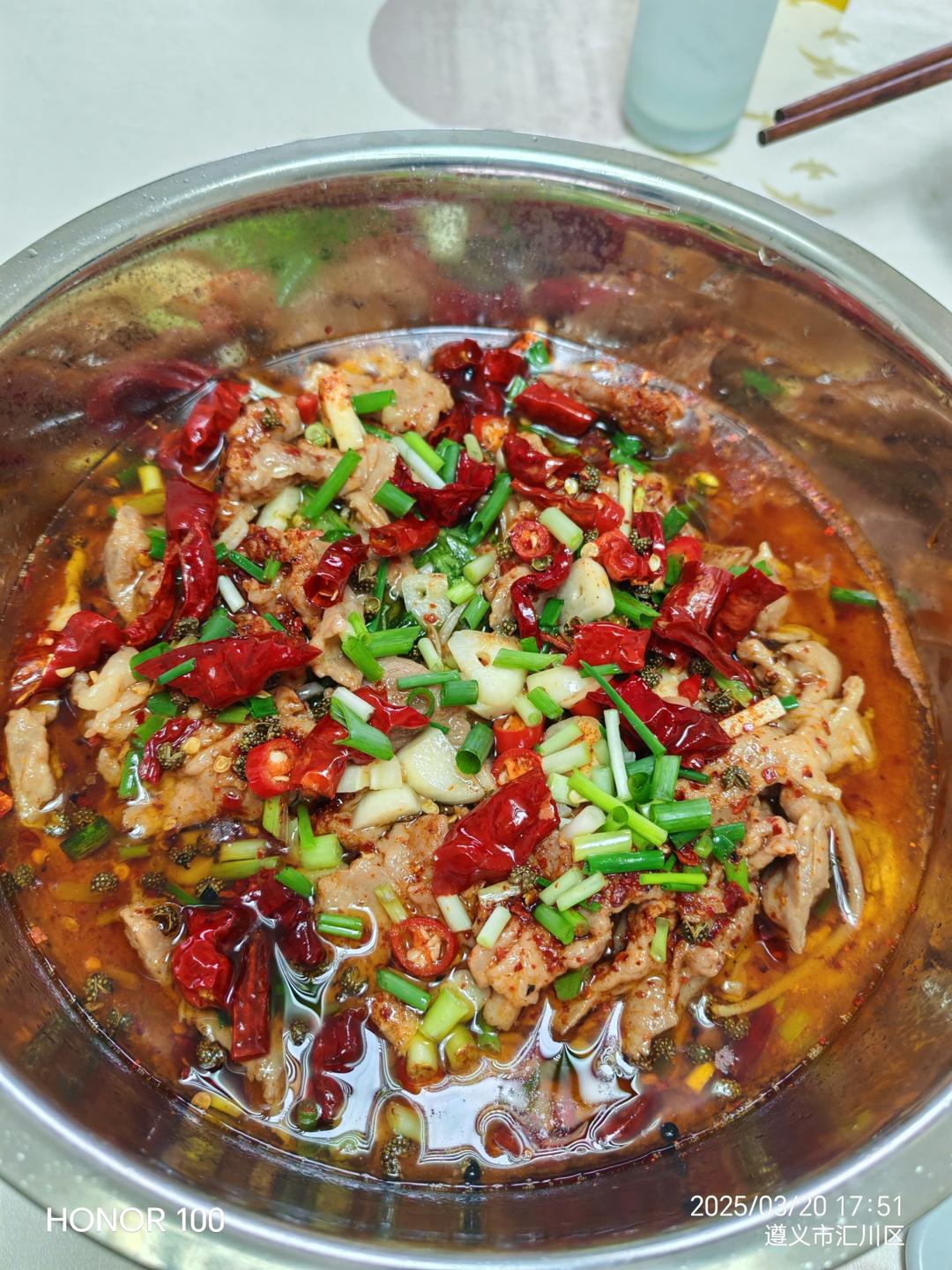 水煮肉片（肯定不翻车）