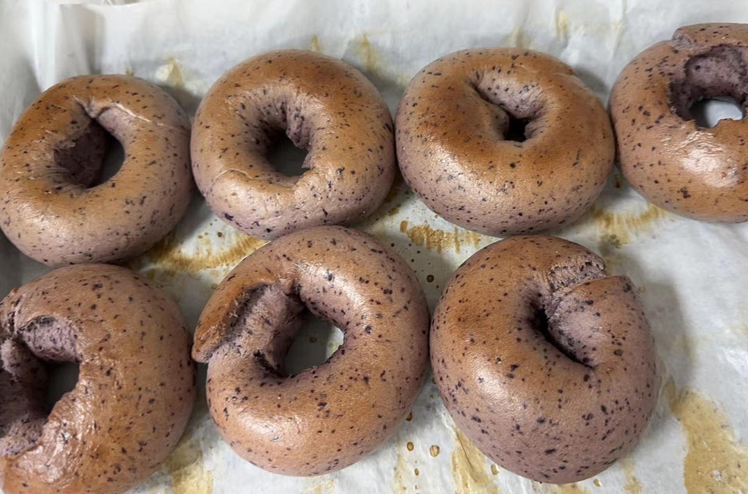 蓝莓贝果｜无油低糖