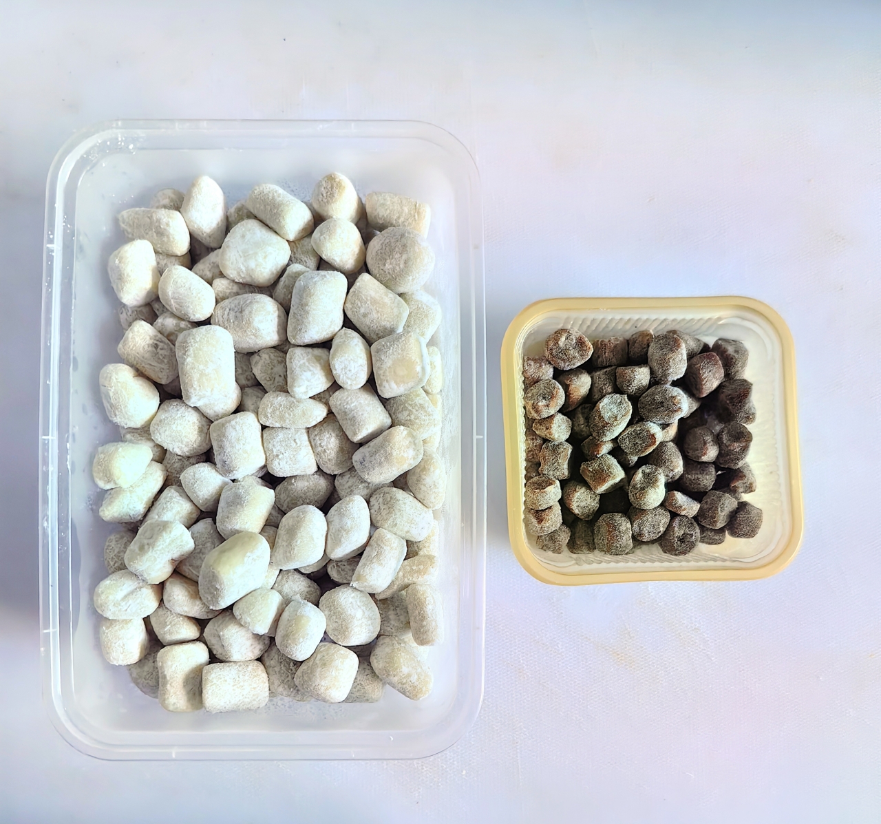 消耗木薯淀粉：红糖珍珠+红薯芋圆的做法