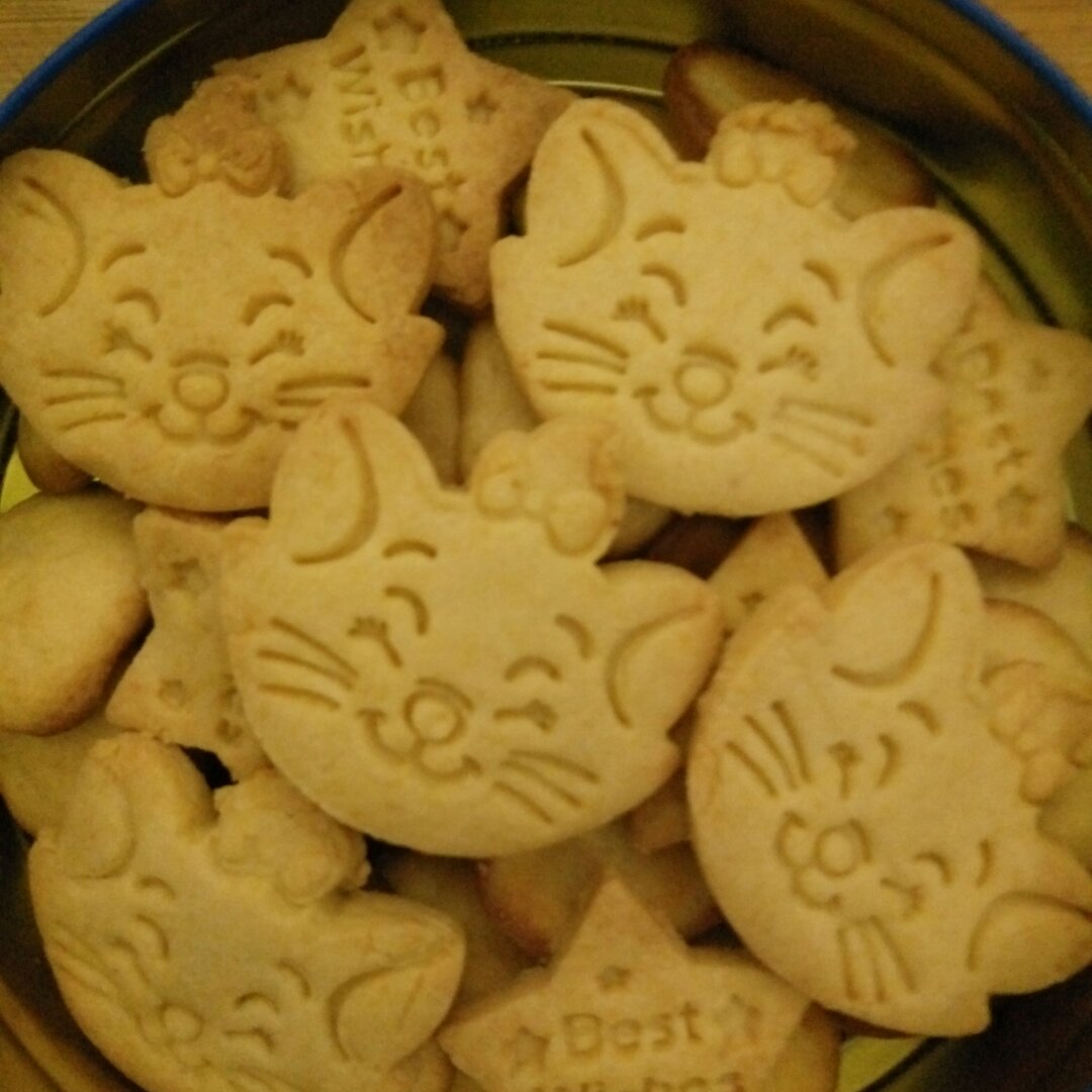 卡通黄油饼干