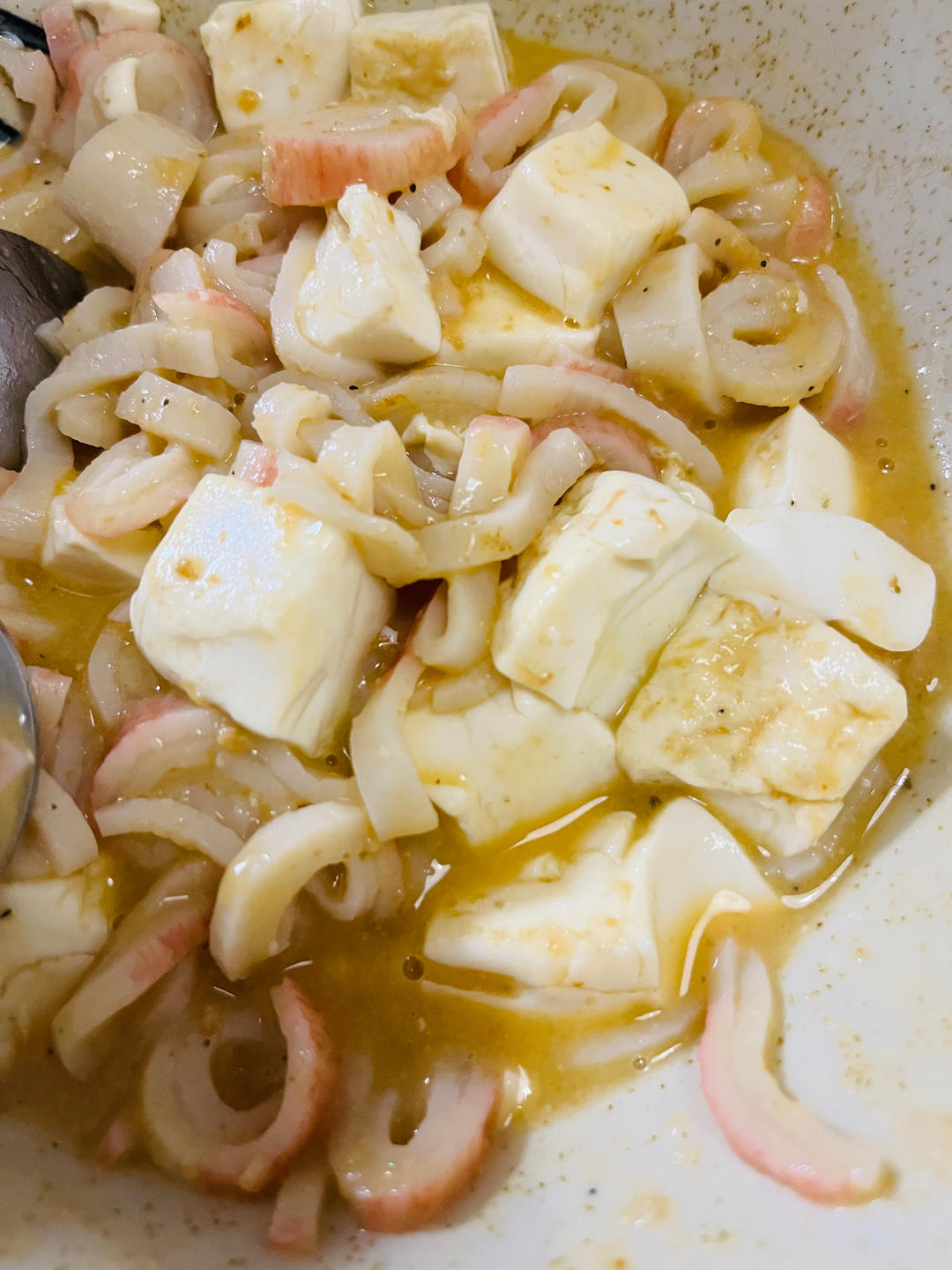 小白都能做的蟹黄豆腐