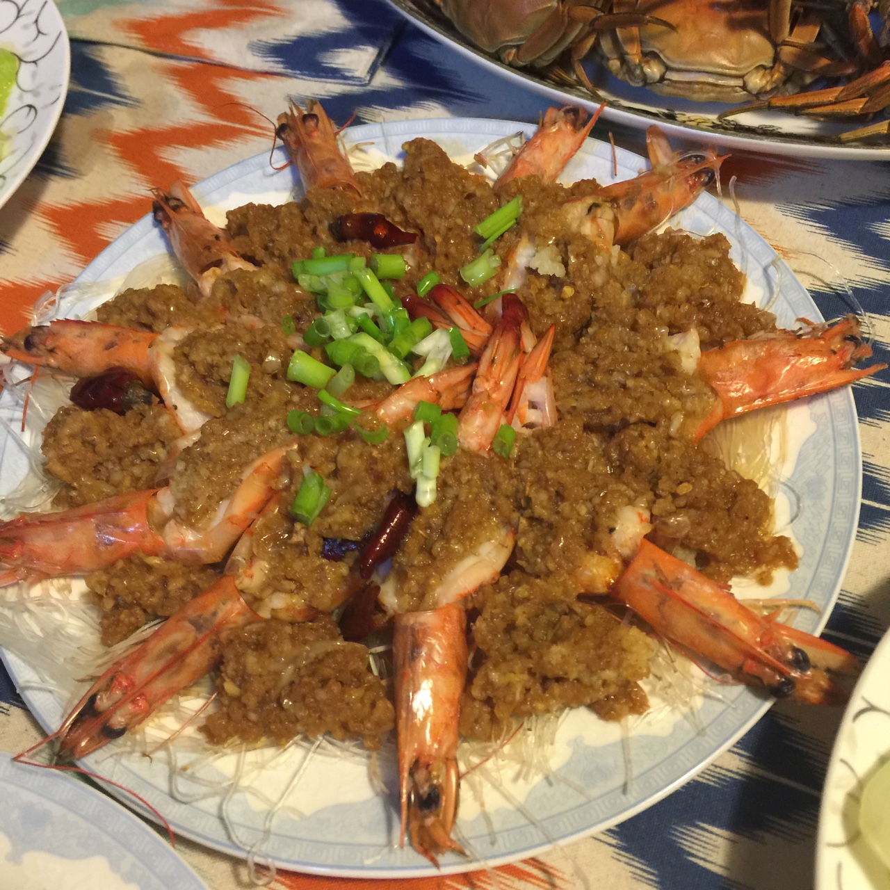 蒜蓉粉丝蒸虾