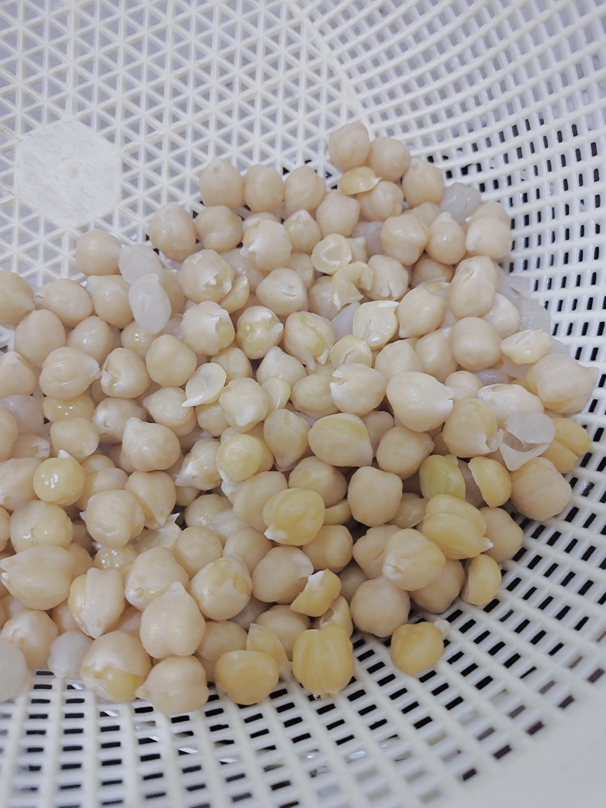 鹰嘴豆拌虾皮海苔粉的做法 步骤5
