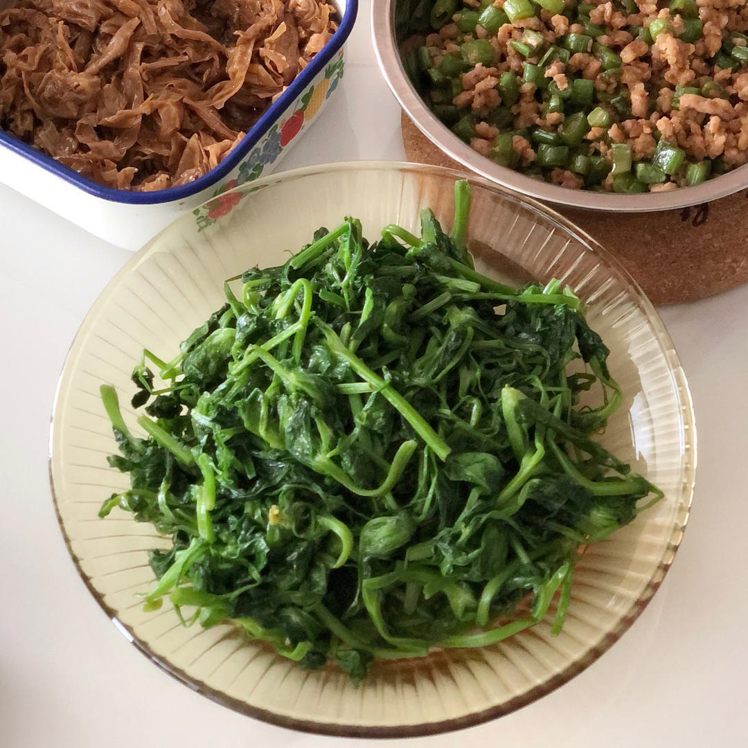 清炒豌豆尖的火候秘籍