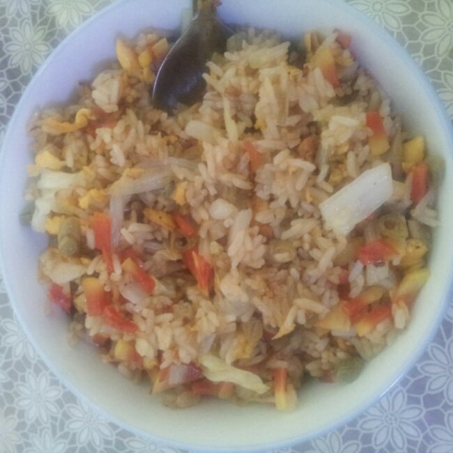 家常蛋炒饭