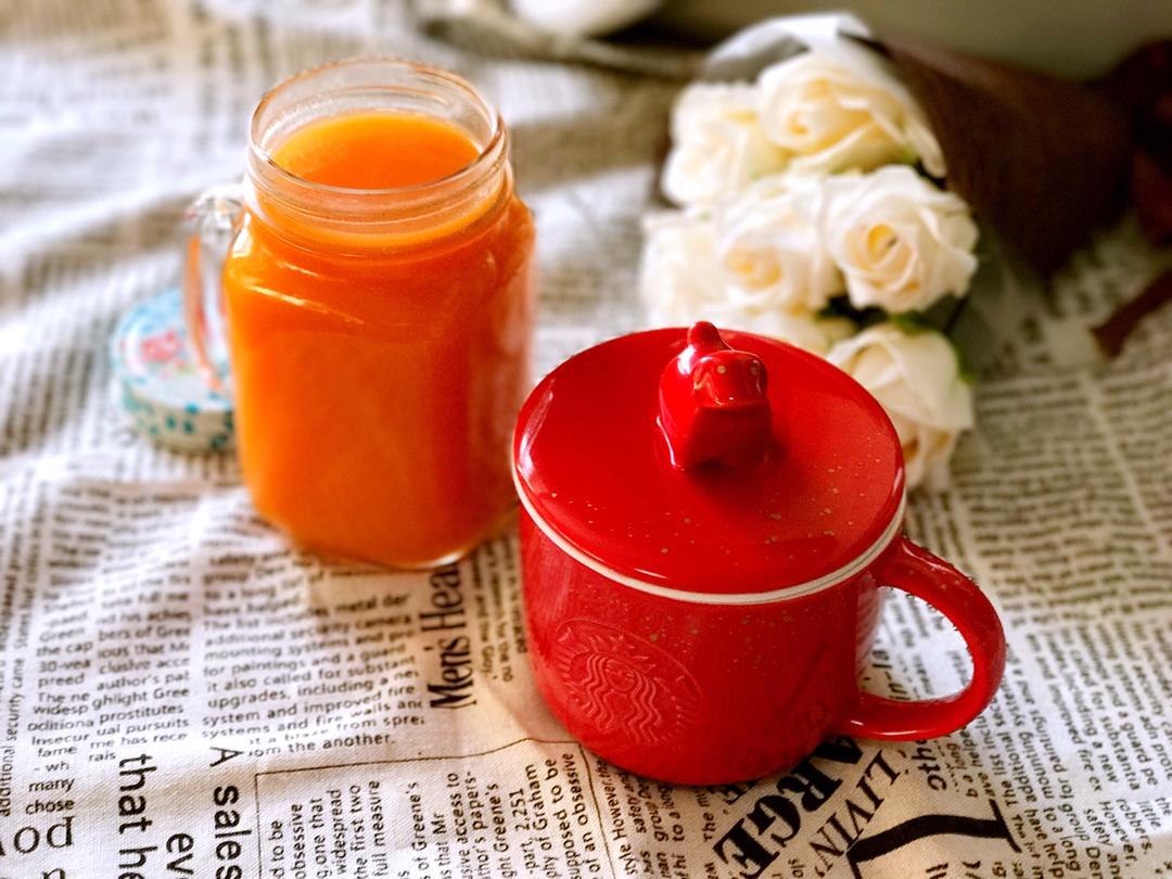 碧华做的胡萝卜苹果汁