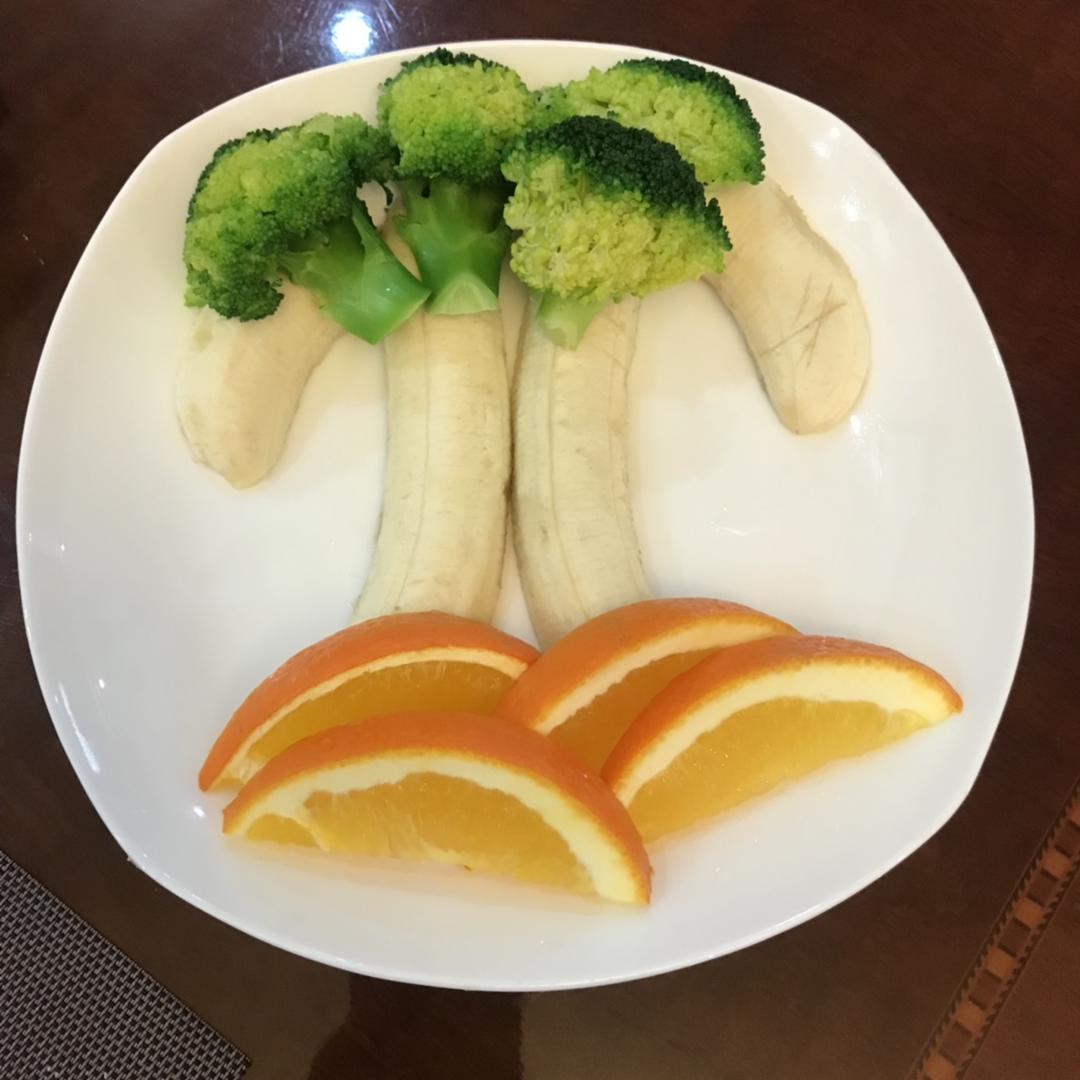 儿童早餐|看着都馋的创意水果拼盘