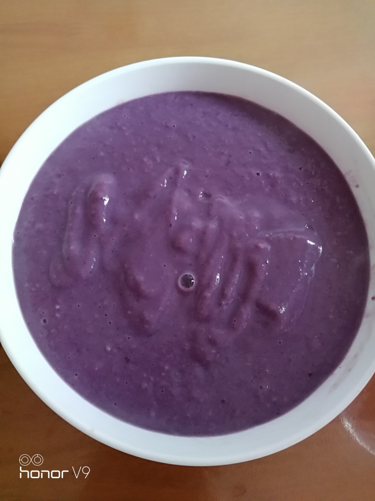 破壁机版奶香紫薯杂粮芝麻糊(降血脂、增高好方子)的做法