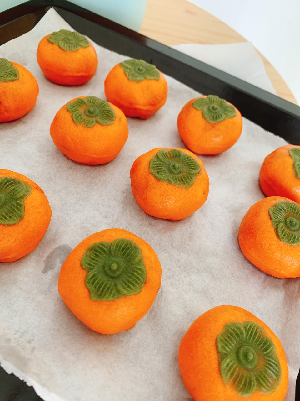 全网独家（原创）柿柿如意—广式金沙奶黄月饼（内附视频做法）