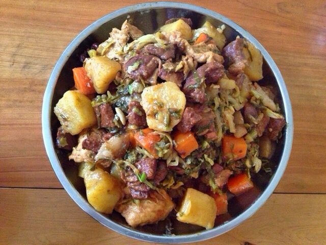土豆烧肉