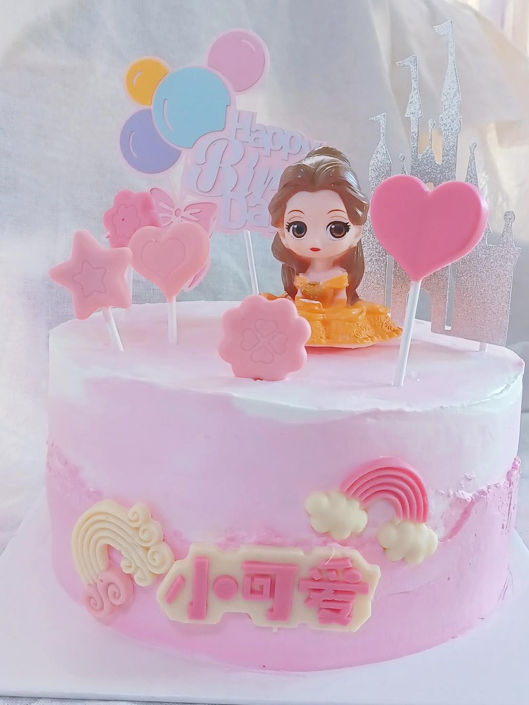 粉红的童年--生日蛋糕