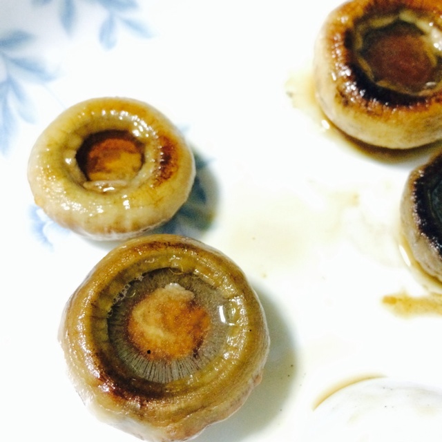 保留最原始鲜味儿的煎口蘑