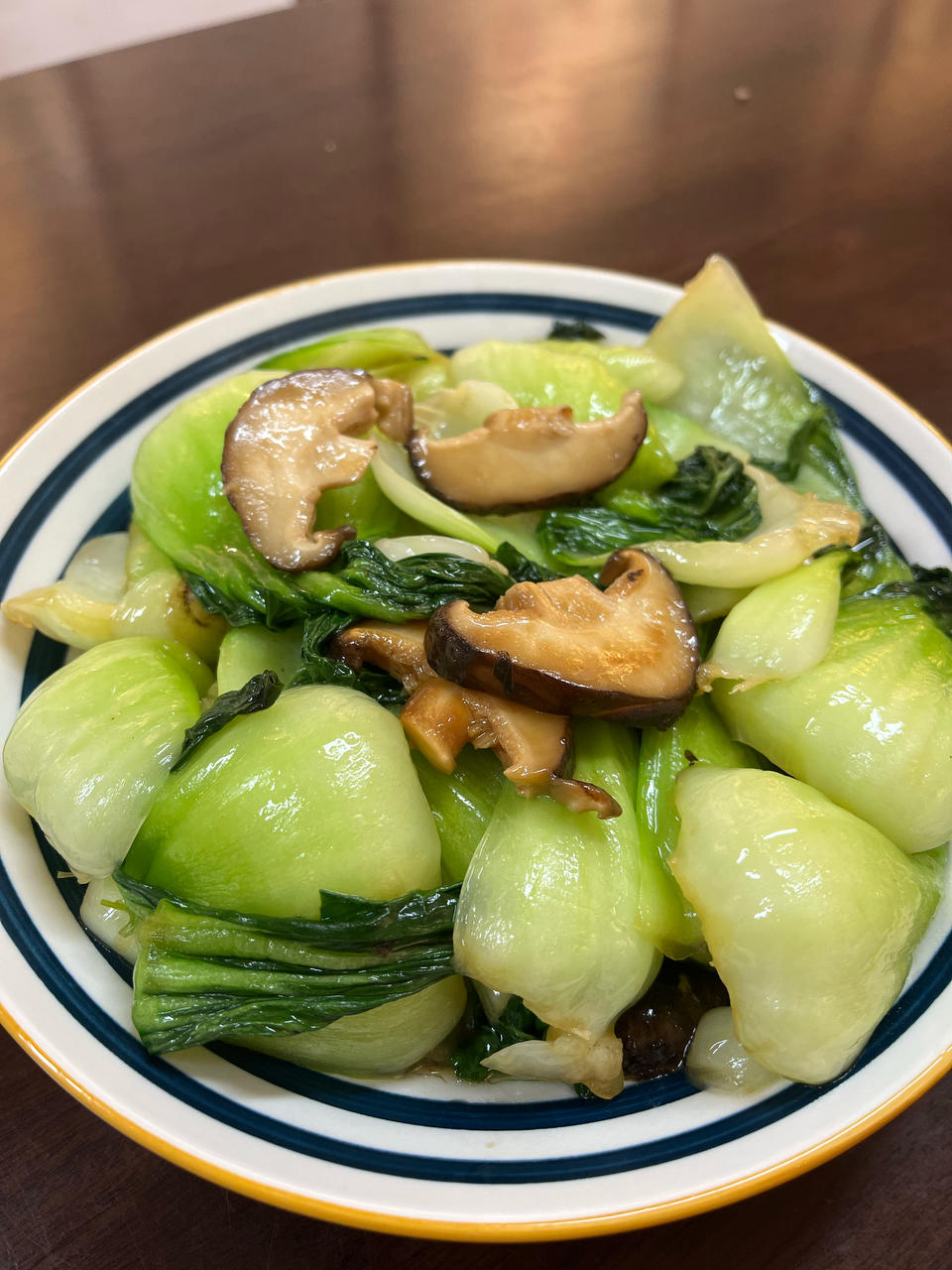 比肉还好吃的——蚝油香菇油菜