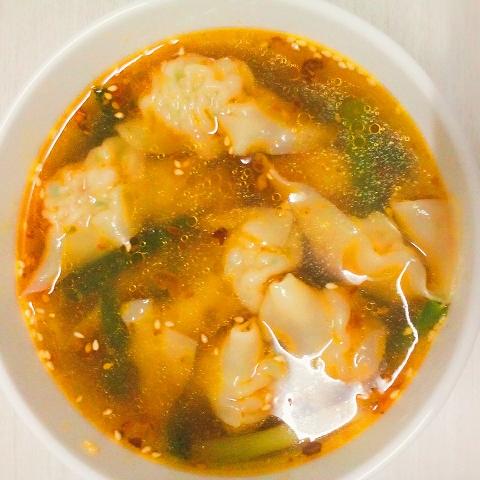 青荠菜馄饨