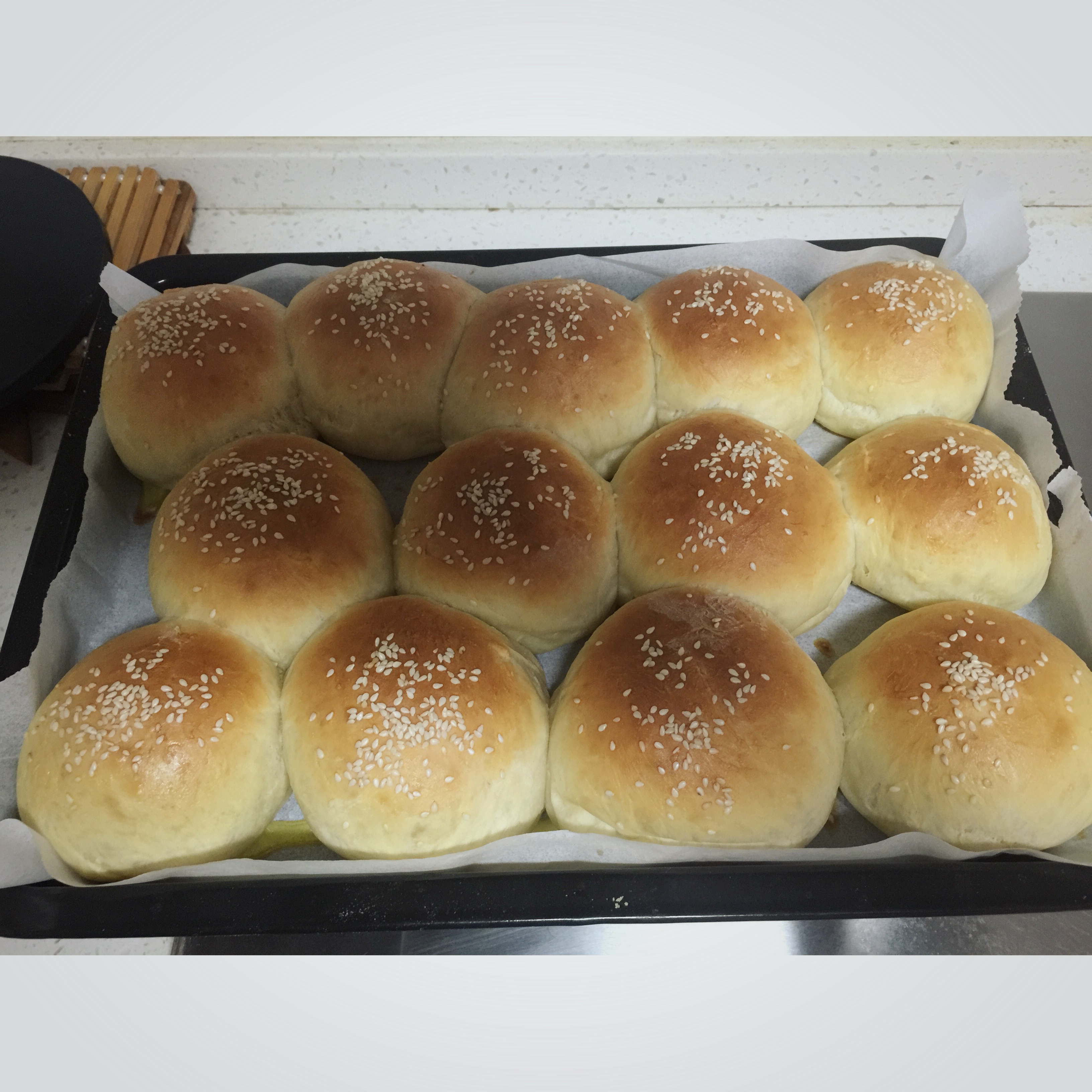 优雅烘焙第97集：我们来做汉堡包吧（上）（家庭手工版）