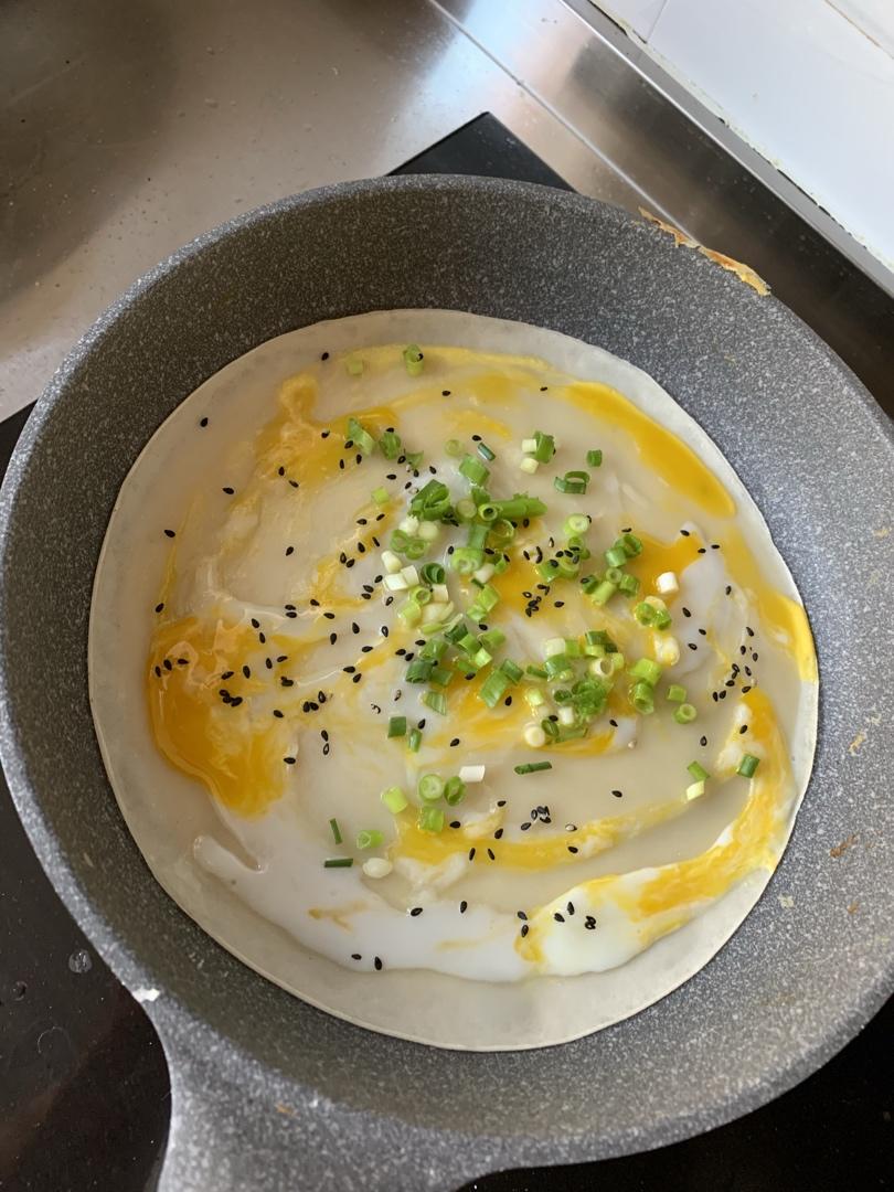 简易早餐−鸡蛋煎饼