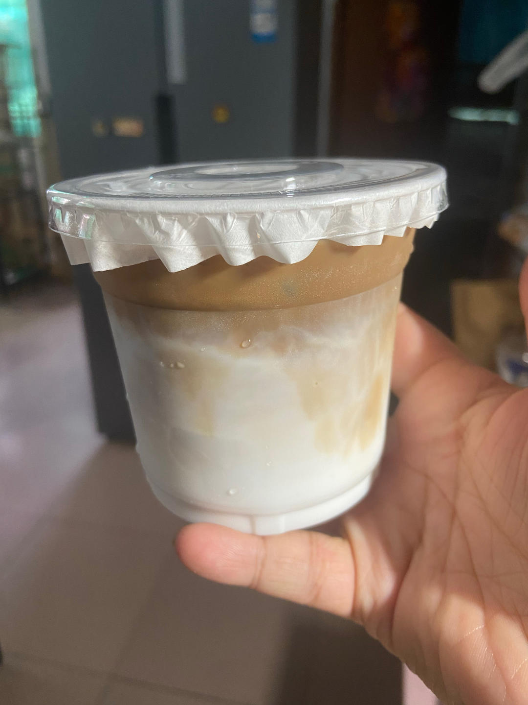 摩卡壶生椰拿铁-不比外面的差