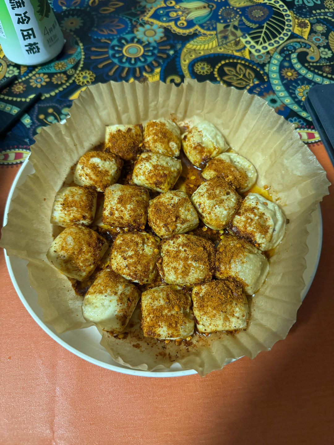 爆浆小豆腐（空气炸锅版）