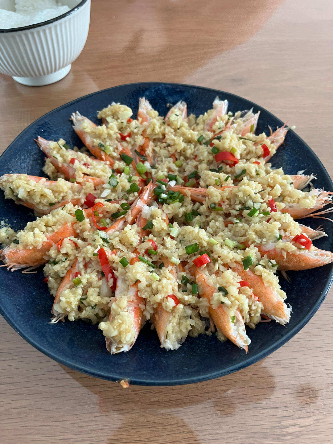 蒜蓉粉丝开背虾