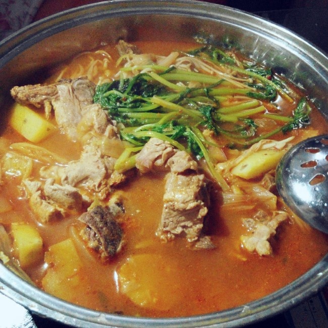 脊骨土豆汤