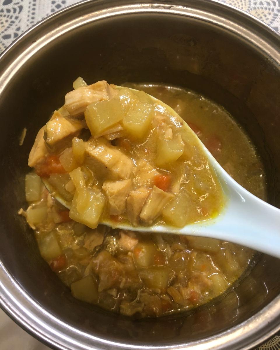 Mr董的招牌咖喱牛肉饭