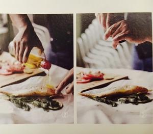 鲜蔬烤黄鱼的做法 步骤2