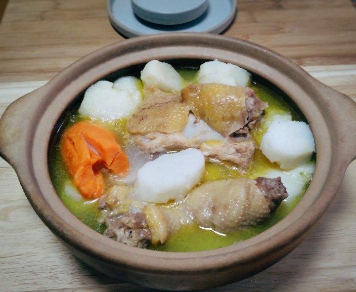 做过山药土鸡汤#晚餐612020年4月5日#这次买的是献鸡,也叫阉母鸡