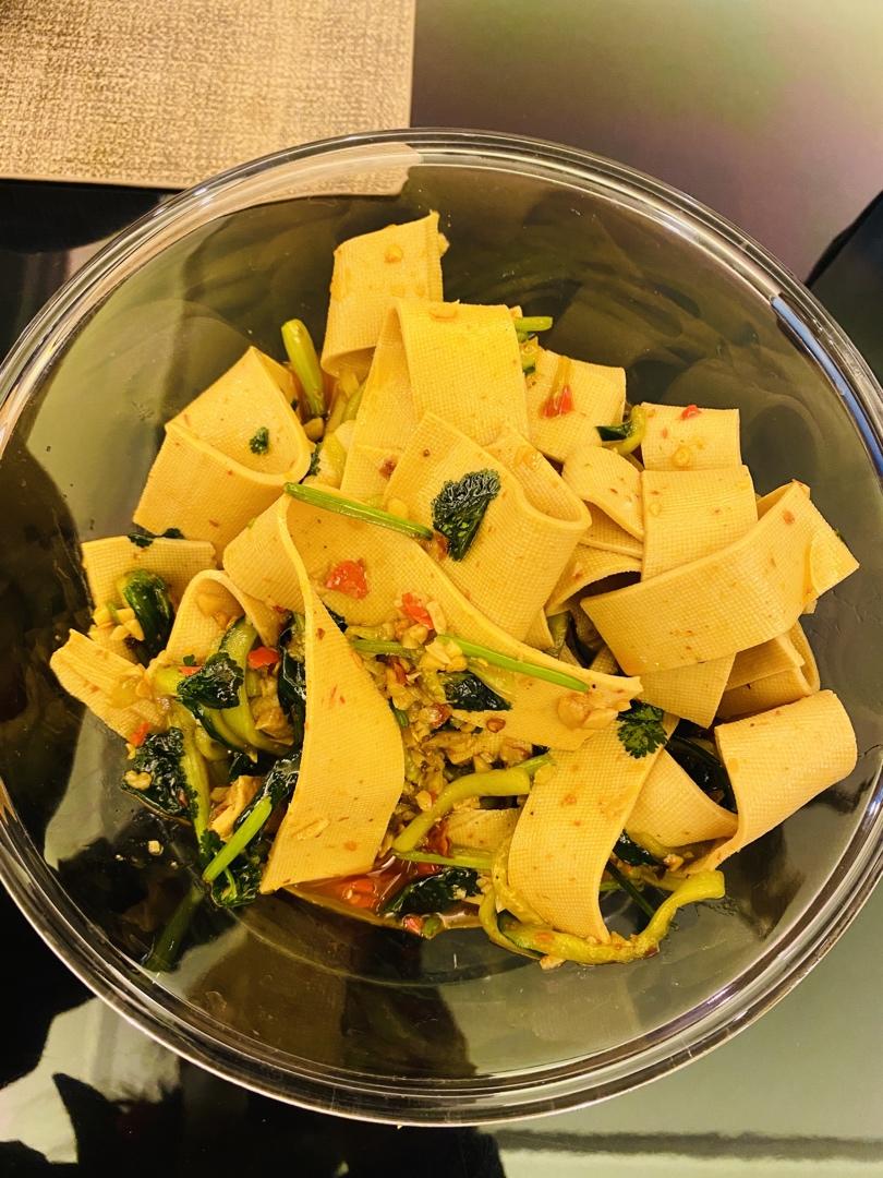 ㊙️巨好吃的凉拌豆皮❗️香辣过瘾连吃三天都不腻