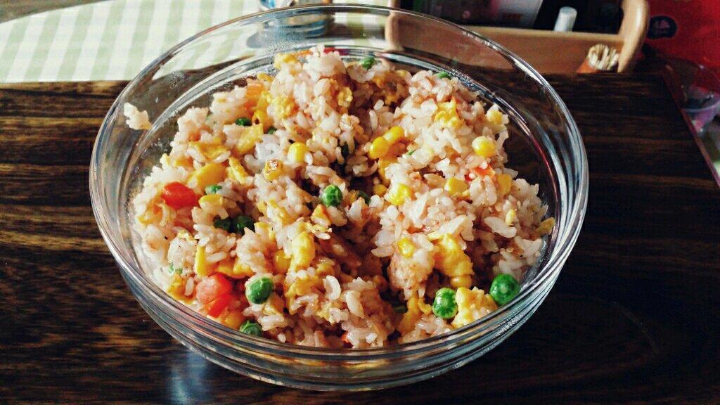 腐乳什锦炒饭的做法