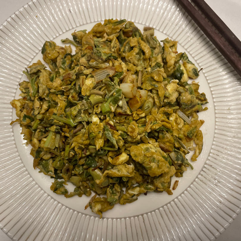 香椿炒鸡蛋