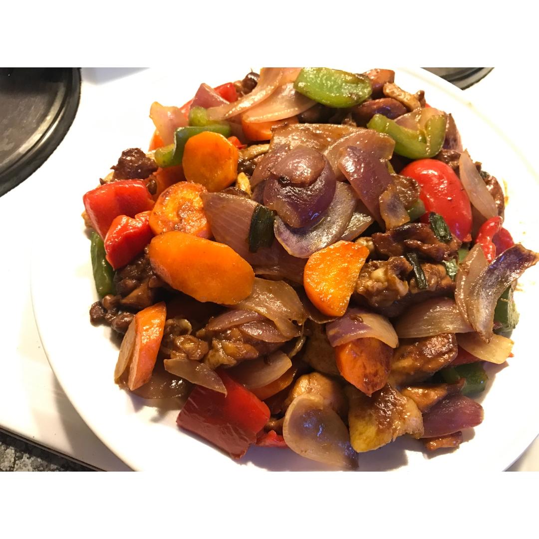 辣炒鸡腿肉 Spicy Fried Chicken