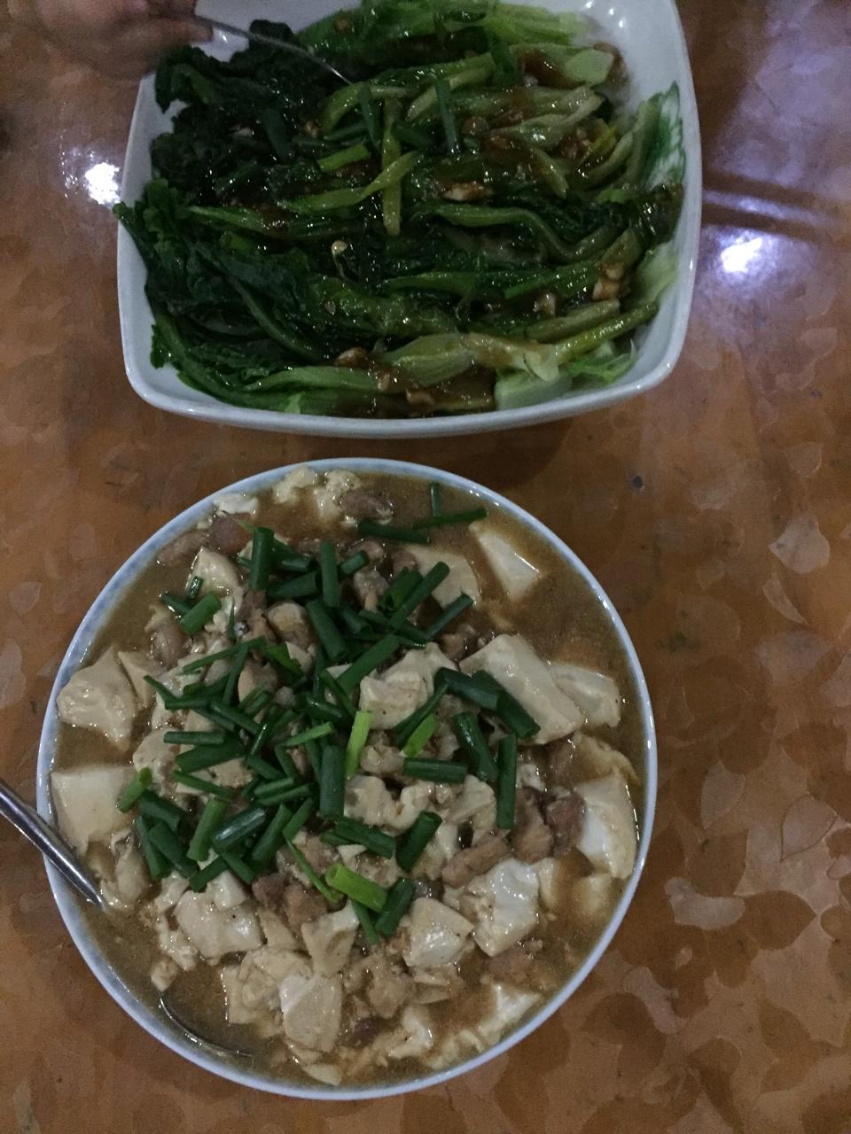 超级下饭的香菇肉沫豆腐