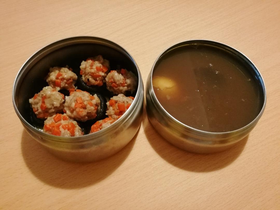 豆腐肉末酿香菇